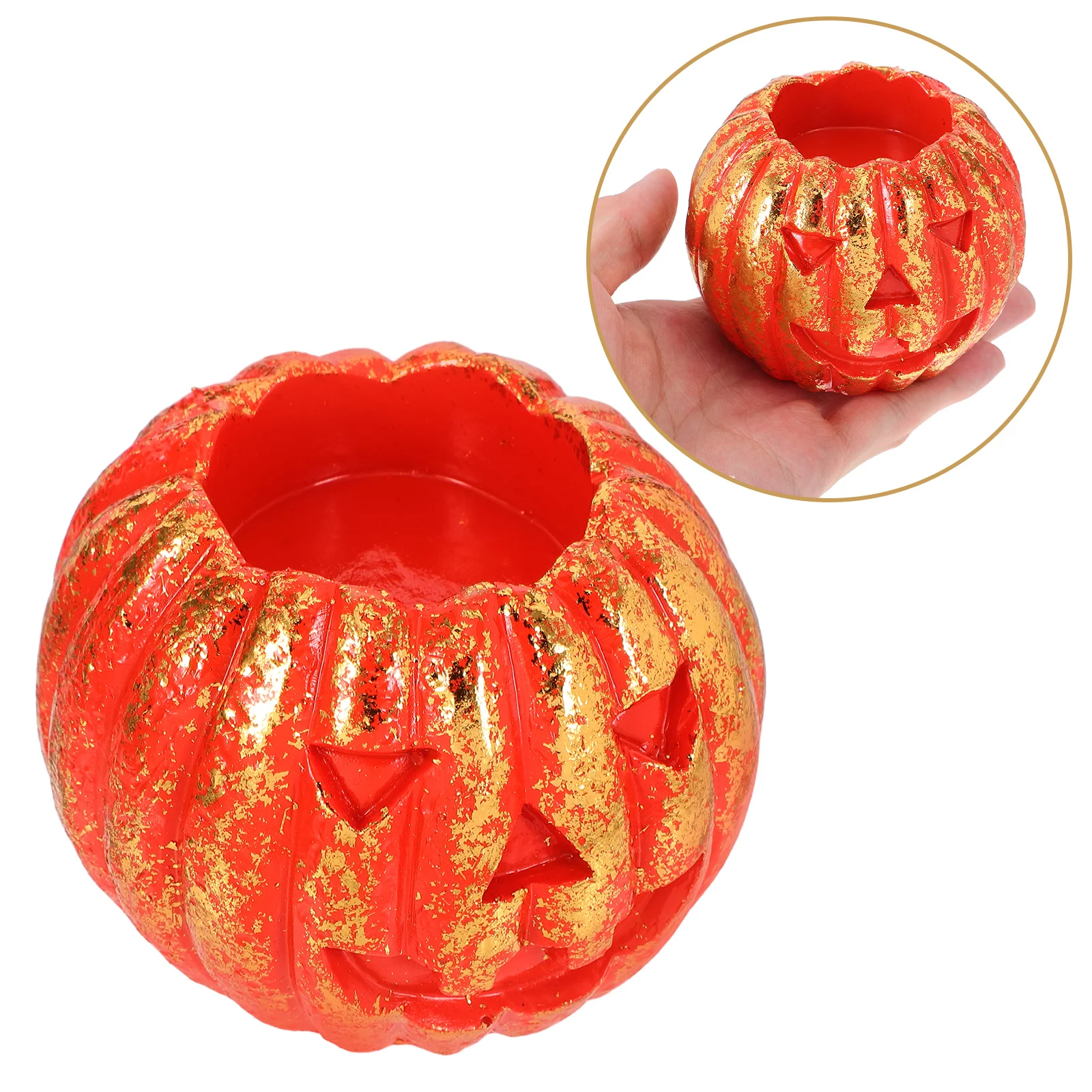 Farmhouse Style Pumpkin Holder Resin Decorative Table Centerpiece Halloween Thanksgiving Fall Tealight Votive Pillar
Farmhouse Style Pumpkin Holder Resin Decorative Table Centerpiece Halloween Thanksgiving Fall Tealight Votive Pillar