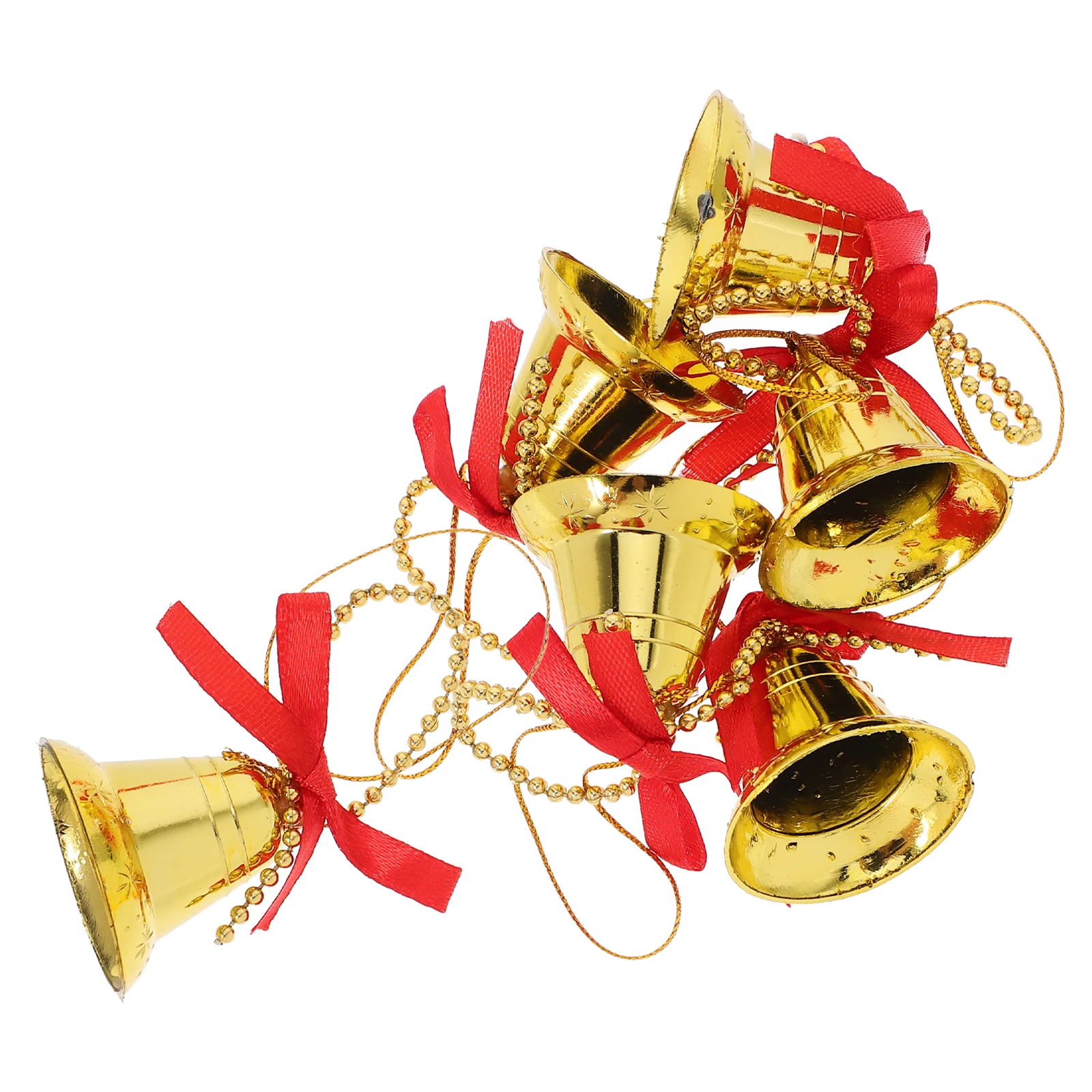 6 Pcs Hanging Decorations Christmas Ornaments Tree Hanging Bells Ornament Xmas Bells Xmas Tree Decor Festive Holiday Party
6 Pcs Hanging Decorations Christmas Ornaments Tree Hanging Bells Ornament Xmas Bells Xmas Tree Decor Festive Holiday Party