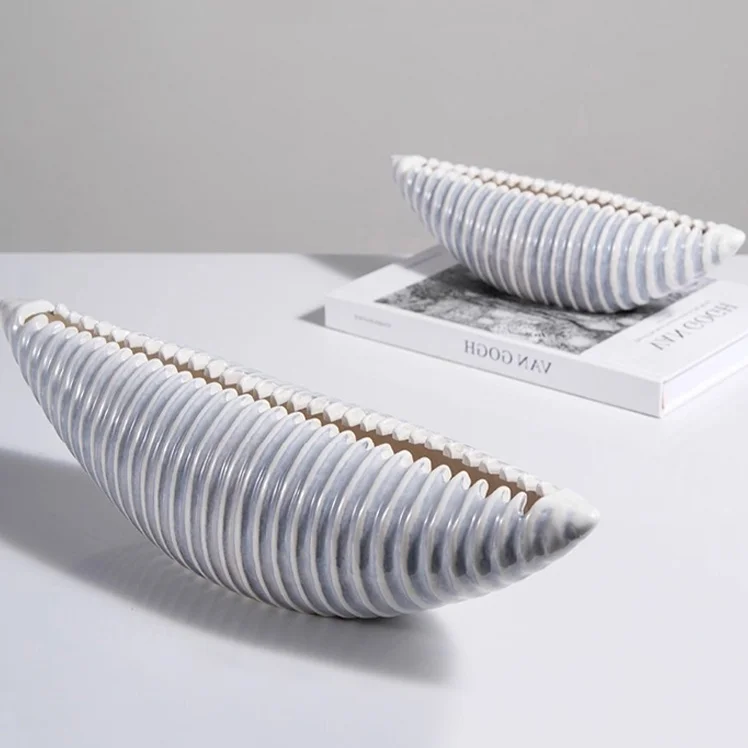 Handmade Ceramic Shell Sculpture White Glaze Finish for Minimalist Home Decor Table Decoration Natural Style Living Room Gifts
Handmade Ceramic Shell Sculpture White Glaze Finish for Minimalist Home Decor Table Decoration Natural Style Living Room Gifts
