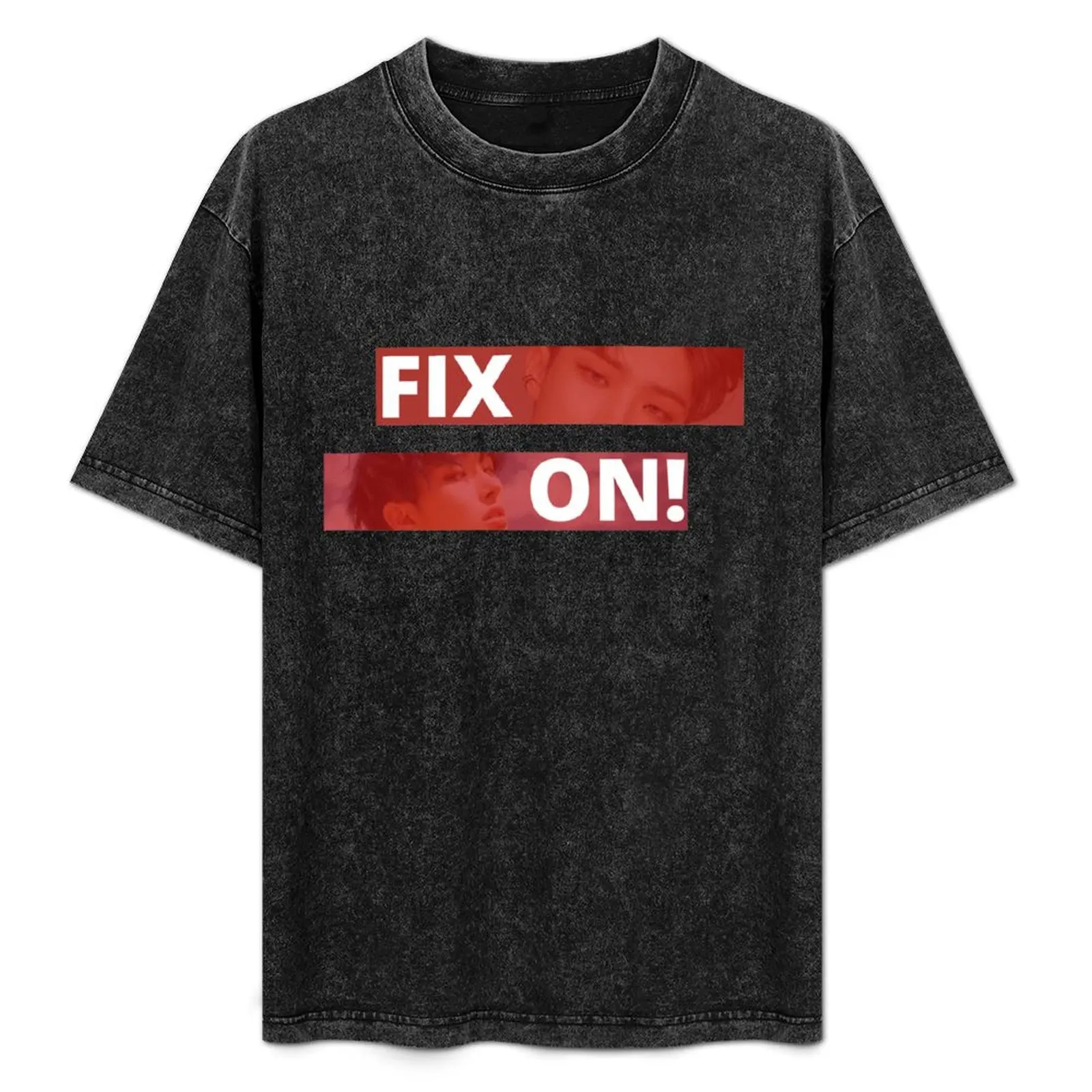 Fix On! - Mingi from ATEEZ T-Shirt Non-Shrink Basic Cotton T-Shirt
Fix On! - Mingi from ATEEZ T-Shirt Non-Shrink Basic Cotton T-Shirt