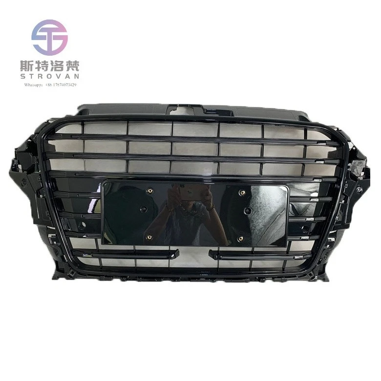 Car Upgrade Grille ABS Front Bumper Grille with ACC for audis A3 S3 Body Kit 2014 2015 2016
Car Upgrade Grille ABS Front Bumper Grille with ACC for audis A3 S3 Body Kit 2014 2015 2016