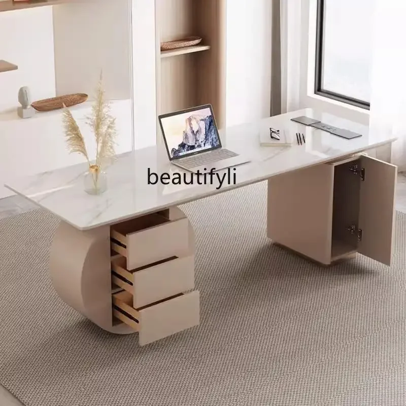 Slate desk light luxury modern cream wind workbench advanced sense office computer desk
Slate desk light luxury modern cream wind workbench advanced sense office computer desk