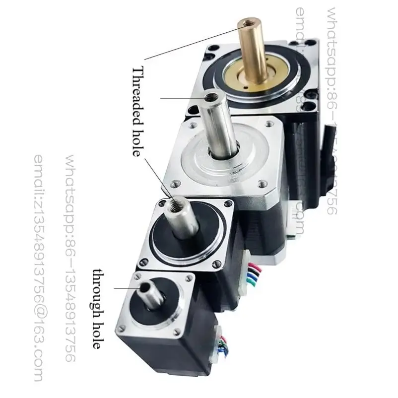 20/28/42/57 Hollow shaft stepper motor hybrid dual shaft penetrating hollow micro motor
20/28/42/57 Hollow shaft stepper motor hybrid dual shaft penetrating hollow micro motor