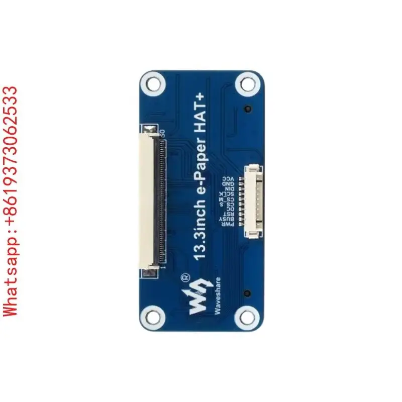 13,3-дюймовый полноцветный дисплей E Ink (электронная бумага) с интерфейсом SPI, совместимый с HAT, со стандартным драйвером
13,3-дюймовый полноцветный дисплей E Ink (электронная бумага) с интерфейсом SPI, совместимый с HAT, со стандартным драйвером