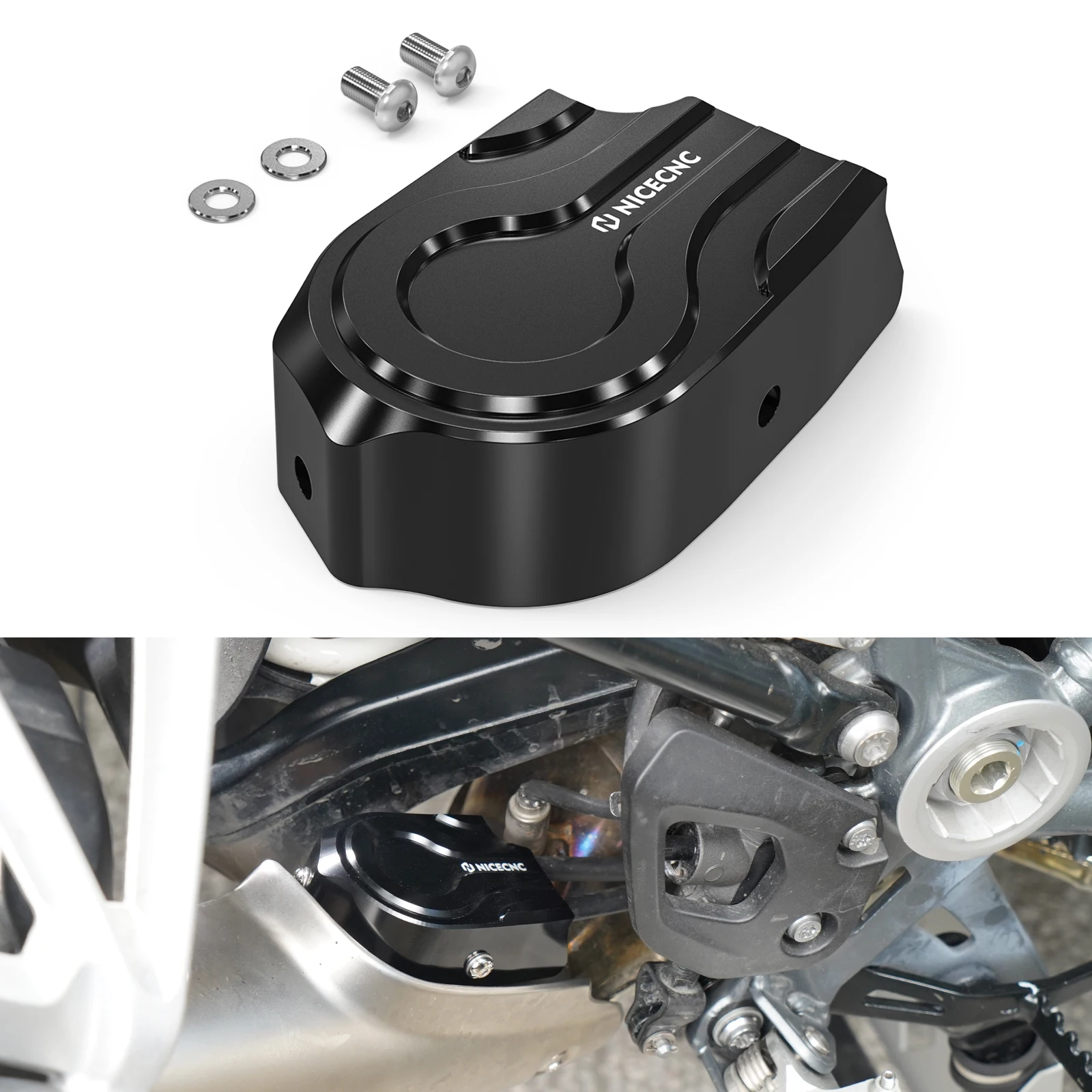 Motorcycle Aluminum Exhaust Flap Guard Cover for BMW R1250GS R1250 GS 2019-2023
Motorcycle Aluminum Exhaust Flap Guard Cover for BMW R1250GS R1250 GS 2019-2023