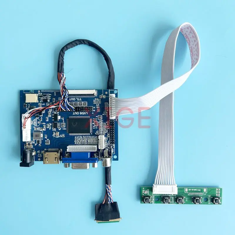 Controller Driver Board Fit HSD101PHW1 M101NWN8 N101BGE 1366*768 Laptop Screen 40-Pin LVDS HDMI-Compatible 2AV VGA 10.1" DIY Kit
Controller Driver Board Fit HSD101PHW1 M101NWN8 N101BGE 1366*768 Laptop Screen 40-Pin LVDS HDMI-Compatible 2AV VGA 10.1" DIY Kit