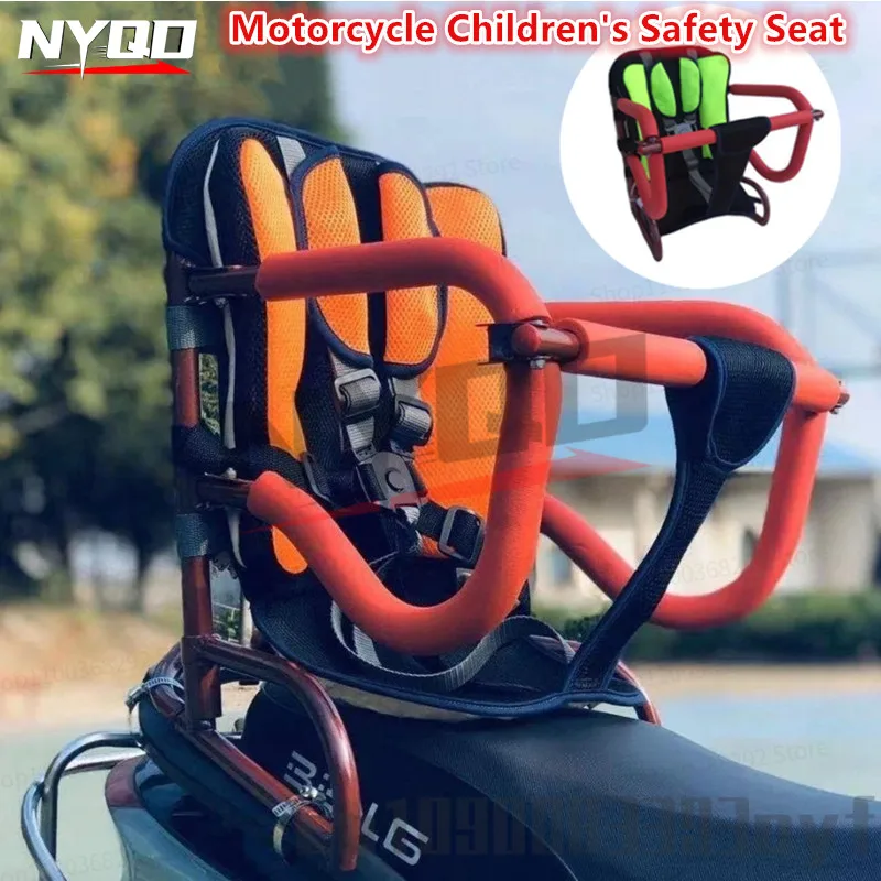 Electric Motorcycle Children's Rear Seat Foldable Motorcycle Safety Seat General Guardrail with Seat Belt
Electric Motorcycle Children's Rear Seat Foldable Motorcycle Safety Seat General Guardrail with Seat Belt