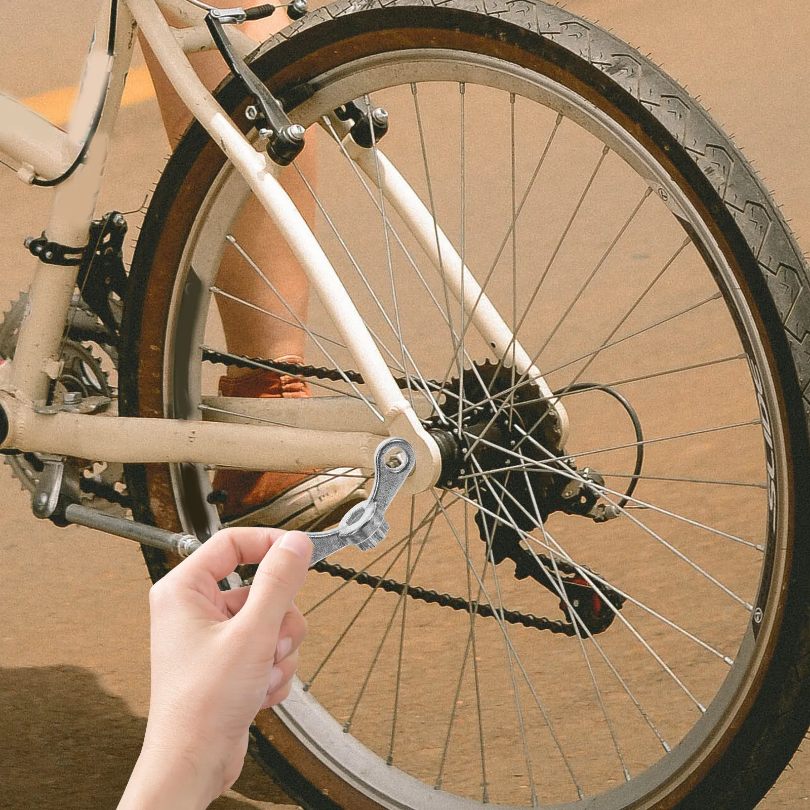 Crank Removal Tool Bicycle Crank Arm Remover Detachable Wrench Aluminum Alloy Extractor Bike Repair Efficient Sturdy Mountain
Crank Removal Tool Bicycle Crank Arm Remover Detachable Wrench Aluminum Alloy Extractor Bike Repair Efficient Sturdy Mountain