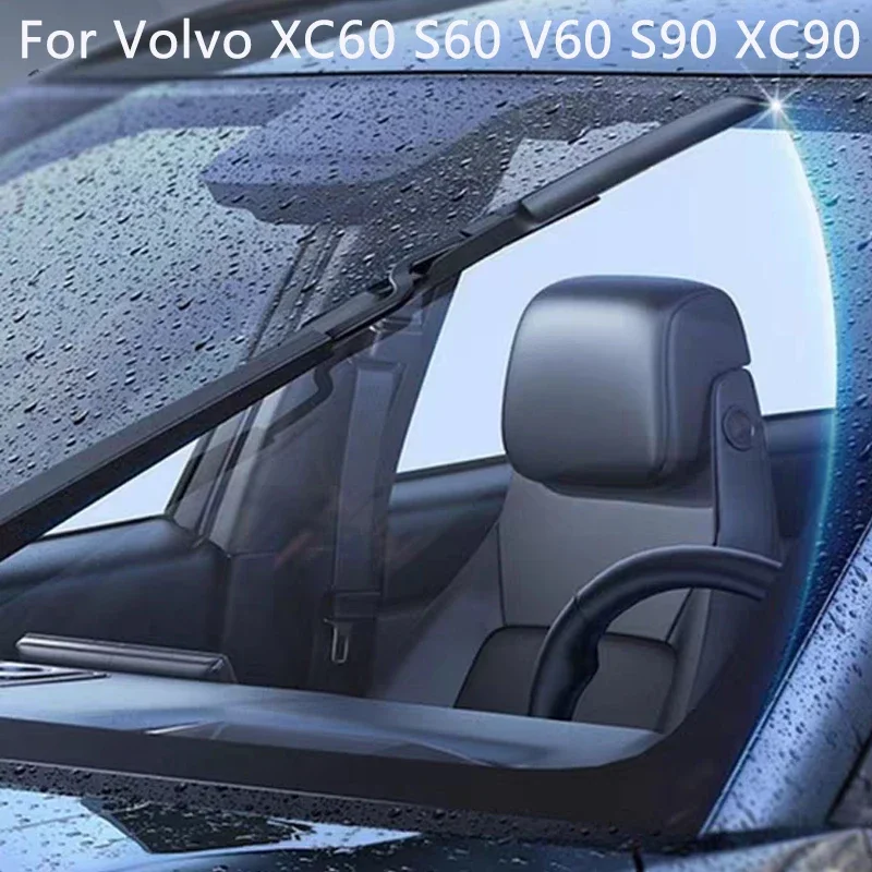 Car Custom Wet Arm Frameless Wiper Blades Upgrade Windshield Water Spray Cleaning Auto Accessory For VOLVO XC60 S60 V60 S90 XC90
Car Custom Wet Arm Frameless Wiper Blades Upgrade Windshield Water Spray Cleaning Auto Accessory For VOLVO XC60 S60 V60 S90 XC90