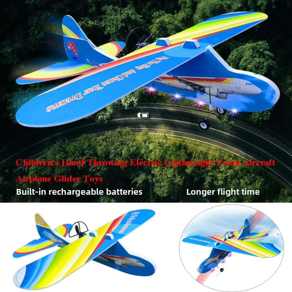 New Ligthweight Children's Hand Throwing Aircraft Multistyles EVA Airplane Glider Toy Model DIY Assemble Airplanes Toys
New Ligthweight Children's Hand Throwing Aircraft Multistyles EVA Airplane Glider Toy Model DIY Assemble Airplanes Toys