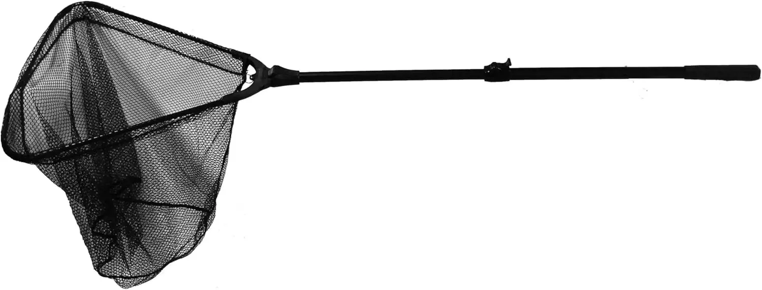 Folding Landing Net 18x16in, Telescoping Handle 20-40in, Micromesh
Folding Landing Net 18x16in, Telescoping Handle 20-40in, Micromesh