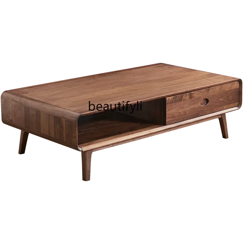 C Solid Wood Coffee Table Log Tea Table Black Walnut All Solid Wood Square Coffee Table
C Solid Wood Coffee Table Log Tea Table Black Walnut All Solid Wood Square Coffee Table