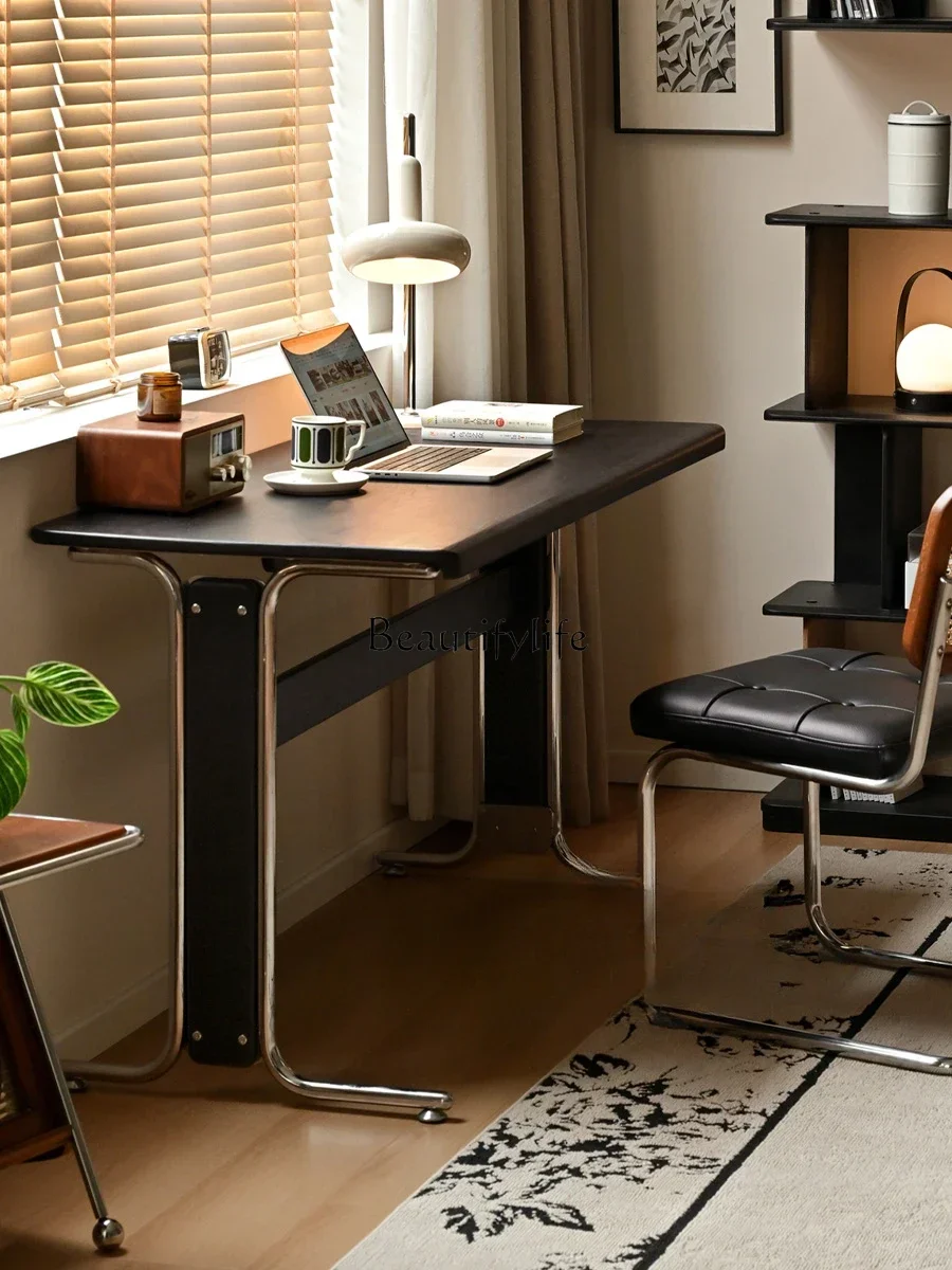 yj21 Простой письменный стол из массива дерева, домашний письменный стол из черного дуба
yj21 Простой письменный стол из массива дерева, домашний письменный стол из черного дуба