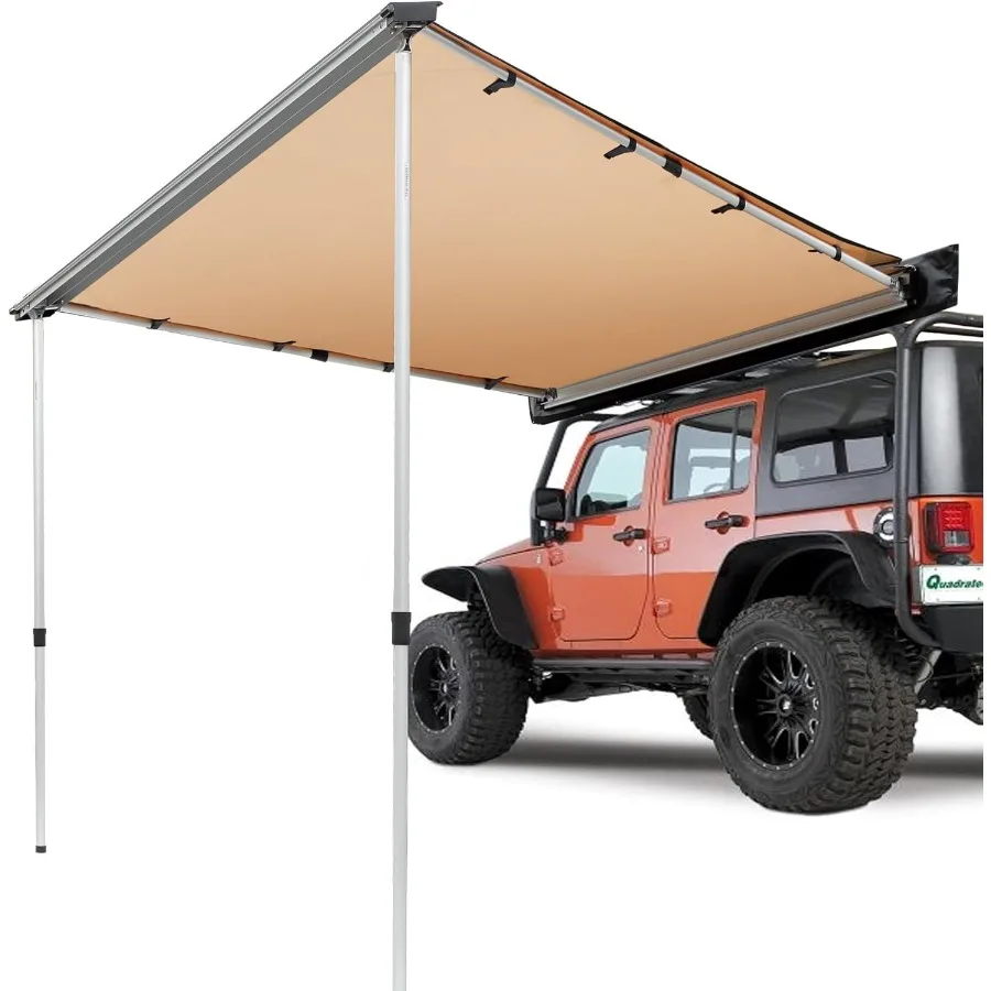 Vehicle Awning 4.6x6.6ft Roof Rack Pull-Out Sun Shade Coverage PU3000mm UV50+ Retractable Weatherproof Car Side Awning for SUV
Vehicle Awning 4.6x6.6ft Roof Rack Pull-Out Sun Shade Coverage PU3000mm UV50+ Retractable Weatherproof Car Side Awning for SUV
