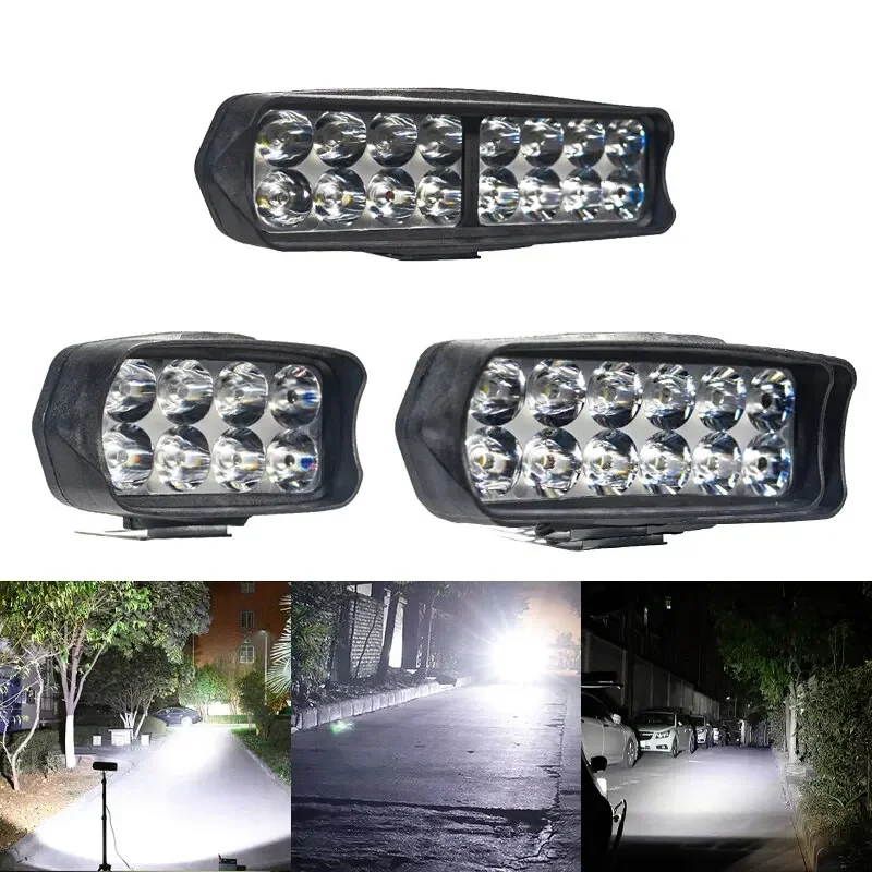 Motorcycle Headlight 8/12/16 LED Driving Lights Waterproof Auxiliary Headlight Scooter External Spotlight Fog Light Accessories
Motorcycle Headlight 8/12/16 LED Driving Lights Waterproof Auxiliary Headlight Scooter External Spotlight Fog Light Accessories