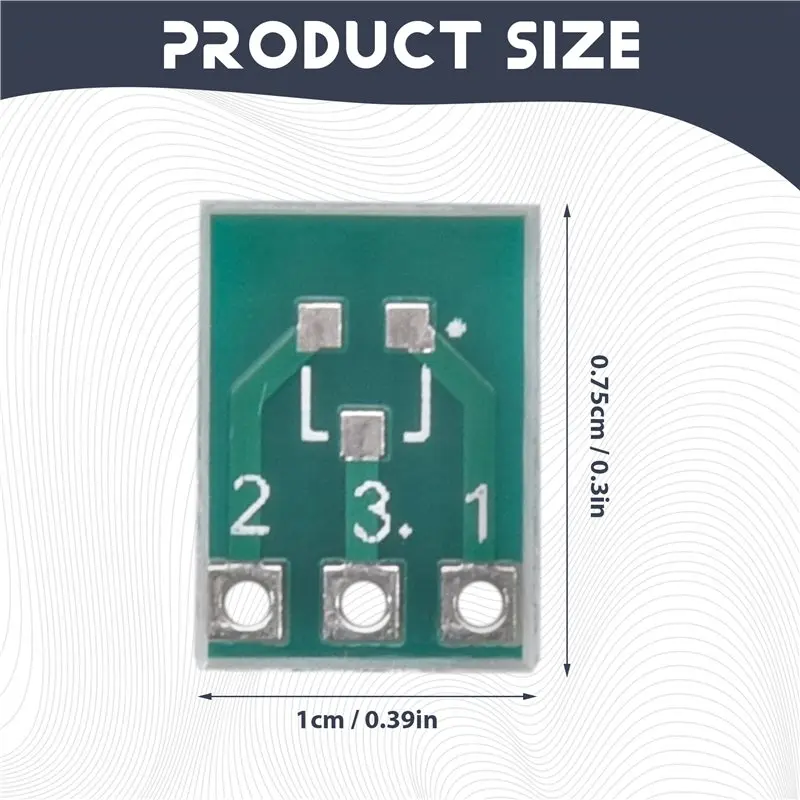 ABZW SOT23 SOT23-3 Turn SIP3 Double-Side SMD Turn DIP SIP3 Adapter Converter Plate SOT SIP IC Socket PCB Board DIY Kit
ABZW SOT23 SOT23-3 Turn SIP3 Double-Side SMD Turn DIP SIP3 Adapter Converter Plate SOT SIP IC Socket PCB Board DIY Kit