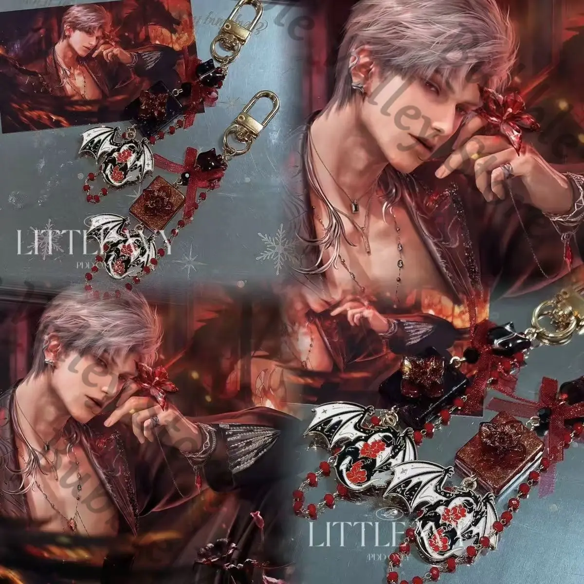 Брелок-подвеска для телефона Love and Deepspace Sylus, ручная работа, аниме, косплей, дракон, мультяшный ремешок для телефона, украшение для сумки, подарок на Рождество
Брелок-подвеска для телефона Love and Deepspace Sylus, ручная работа, аниме, косплей, дракон, мультяшный ремешок для телефона, украшение для сумки, подарок на Рождество