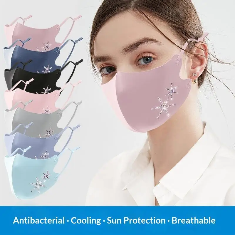 Breathable Four Season Ice Silk Face Mask UV Protection Traceless Design
Breathable Four Season Ice Silk Face Mask UV Protection Traceless Design