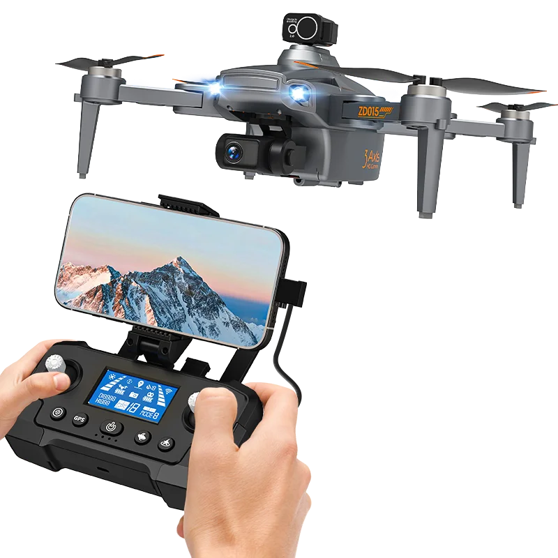 2024 ZD015 Professional 4K Camera 3KM Long Range Shooting GPS Drone Outdoor Laser Obstacle Avoidance Foldable RC Drone
2024 ZD015 Professional 4K Camera 3KM Long Range Shooting GPS Drone Outdoor Laser Obstacle Avoidance Foldable RC Drone