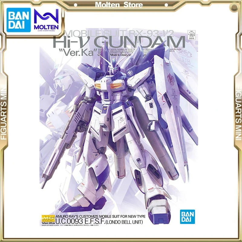 BANDAI Original MG 1/100 Hi-Nu Gundam Ver.Ka МОБИЛЬНЫЙ КОСТЮМ GUNDAM Char's Counterattack Gunpla Модель Комплект сборки/сборки
BANDAI Original MG 1/100 Hi-Nu Gundam Ver.Ka МОБИЛЬНЫЙ КОСТЮМ GUNDAM Char's Counterattack Gunpla Модель Комплект сборки/сборки
