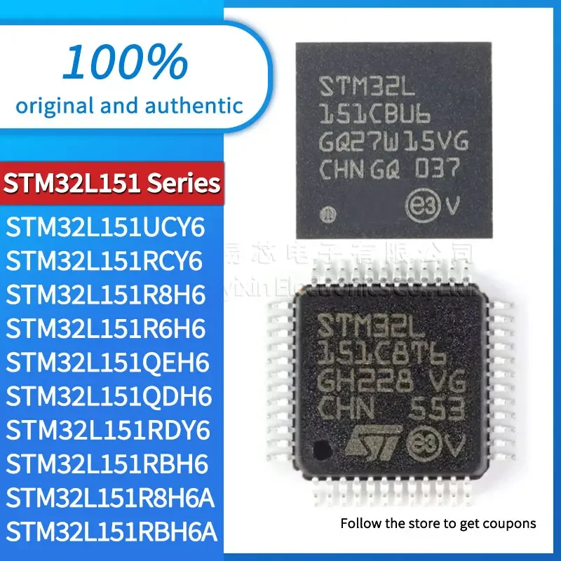 STM32L151RDY6 STM32L151QEH6 STM32L151R6H6 STM32L151R8H6 STM32L151QDH6 STM32L151RBH6 STM32L151RBH6A STM32L151RCY6 STM32L151UCY6
STM32L151RDY6 STM32L151QEH6 STM32L151R6H6 STM32L151R8H6 STM32L151QDH6 STM32L151RBH6 STM32L151RBH6A STM32L151RCY6 STM32L151UCY6