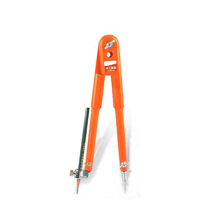 BHBD-1Pc Carpenter Precision Pencil Compasses Large Diameter Adjustable Dividers Woodworking Compass Max Radius
BHBD-1Pc Carpenter Precision Pencil Compasses Large Diameter Adjustable Dividers Woodworking Compass Max Radius