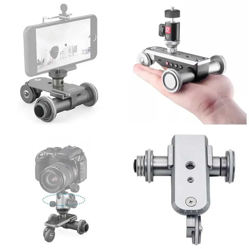 Kingjoy Motorized Video Camera Electronic Moving Mini Slider Dolly PPL-06
Kingjoy Motorized Video Camera Electronic Moving Mini Slider Dolly PPL-06