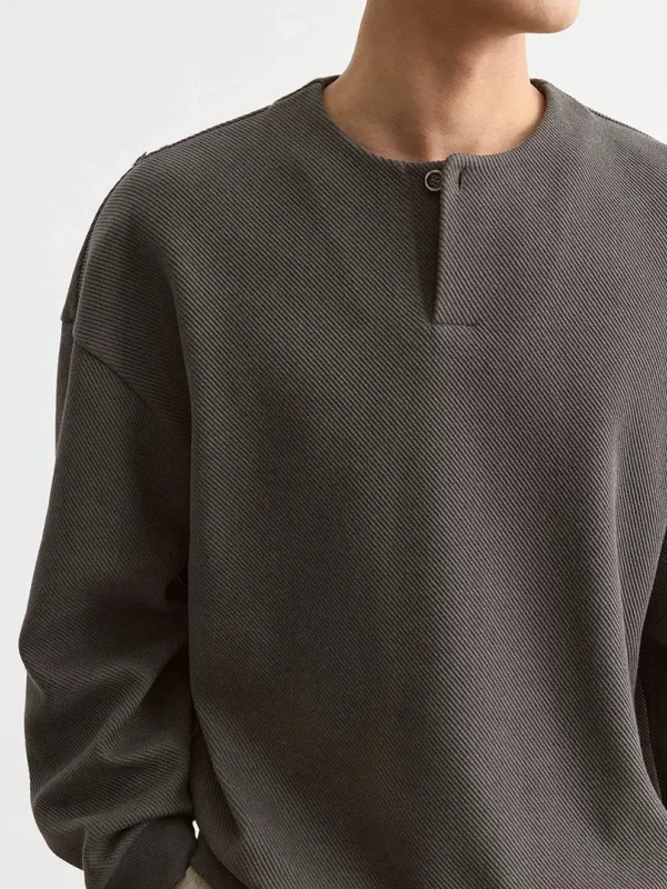 Мужской свитшот большого размера 300 Pou для осени и зимы, с круглым вырезом на одной пуговице, с диагональным узором, свободного кроя, для пар
Мужской свитшот большого размера 300 Pou для осени и зимы, с круглым вырезом на одной пуговице, с диагональным узором, свободного кроя, для пар