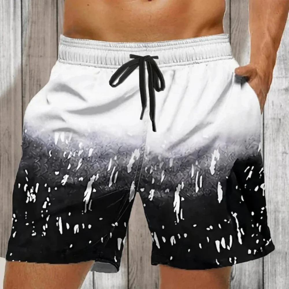 Gradient Colorful Graphic Swim Trunks for Men Fashion Beach Vacation 3D Printed Hawaiian Short Pants Loose Breathable Shorts
Gradient Colorful Graphic Swim Trunks for Men Fashion Beach Vacation 3D Printed Hawaiian Short Pants Loose Breathable Shorts 