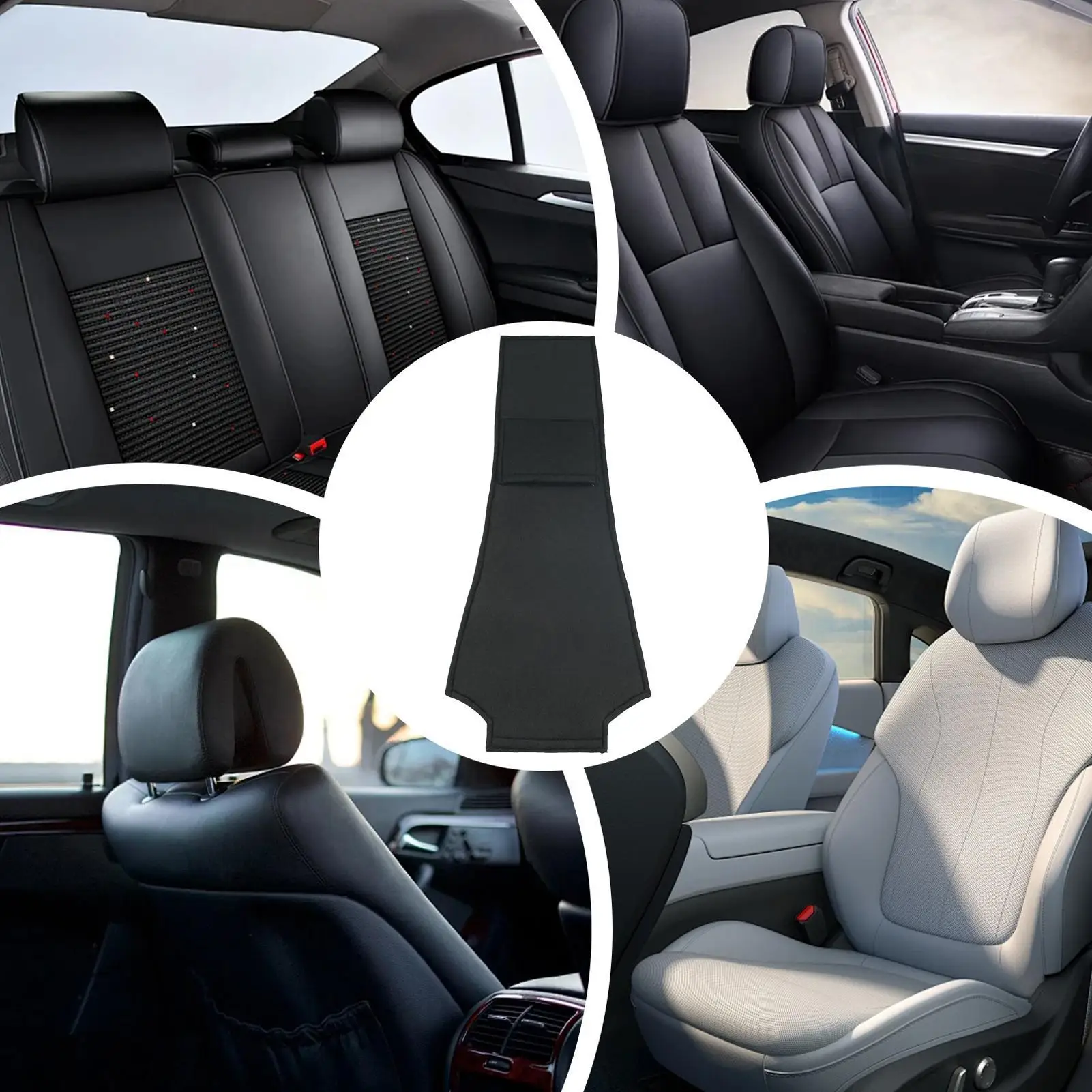 Чехол на подголовник автомобильного сиденья с карманом для телефона, аксессуары для интерьера для грузовика, внедорожника, повседневные поездки на длительное вождение, дорожные поездки
Чехол на подголовник автомобильного сиденья с карманом для телефона, аксессуары для интерьера для грузовика, внедорожника, повседневные поездки на длительное вождение, дорожные поездки