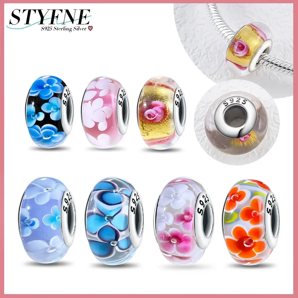 925 Sterling Silver Blue Flower Charm Beads Fit Original Bracelets Bag Keychain Charms Beads Pendant Diy Women Jewelry Gift
925 Sterling Silver Blue Flower Charm Beads Fit Original Bracelets Bag Keychain Charms Beads Pendant Diy Women Jewelry Gift