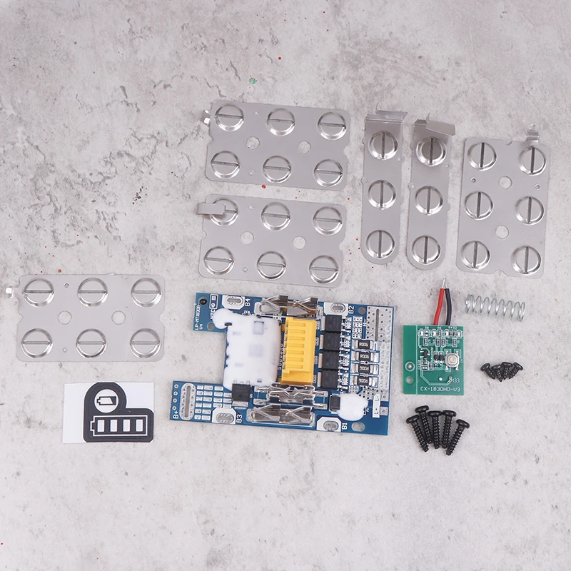 Чехол для аккумулятора BL1890 с печатной платой для 18 В DIY Shell Box с печатной платой BMS, защита от зарядки, можно установить 15 батарей
Чехол для аккумулятора BL1890 с печатной платой для 18 В DIY Shell Box с печатной платой BMS, защита от зарядки, можно установить 15 батарей