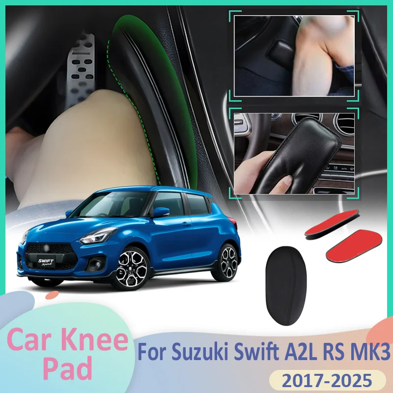 Для Suzuki Swift A2L RS MK3 2017~2025 2022 2023 2024 автомобильные наколенники для ног из искусственной кожи, центральный контроль, локоть, подлокотник, бедро
Для Suzuki Swift A2L RS MK3 2017~2025 2022 2023 2024 автомобильные наколенники для ног из искусственной кожи, центральный контроль, локоть, подлокотник, бедро