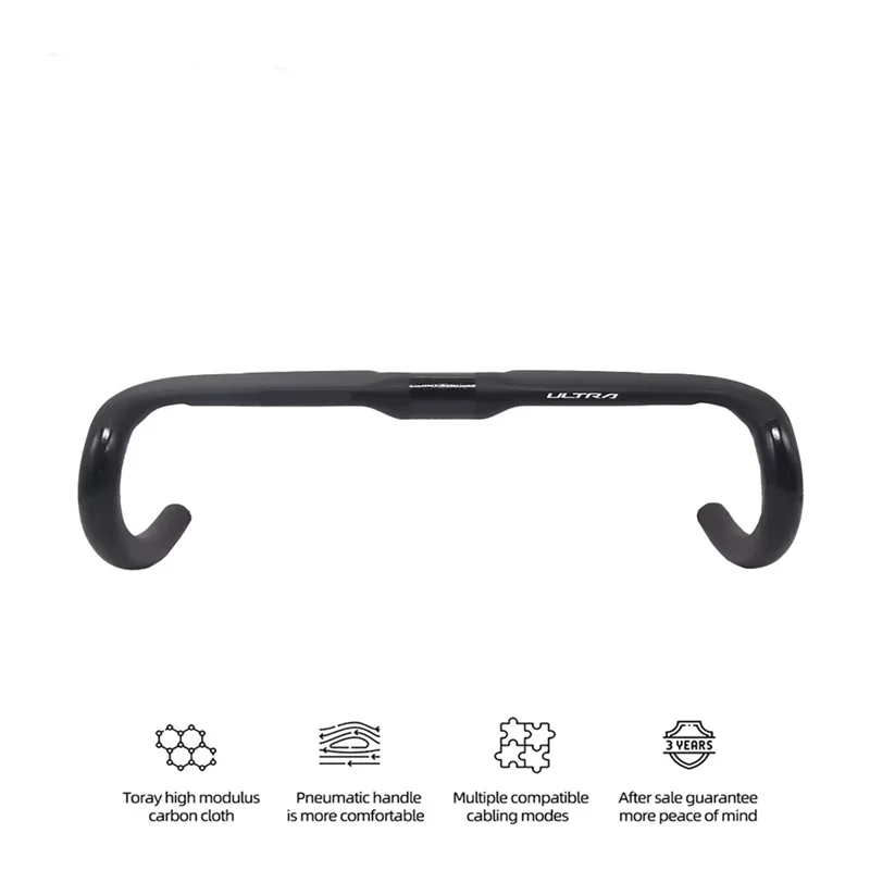 AERO T1000 Road Handlebar 360-420mm Black Matt Internal Routing Road Bicycle Gravel Cockpit Bicycle part
AERO T1000 Road Handlebar 360-420mm Black Matt Internal Routing Road Bicycle Gravel Cockpit Bicycle part