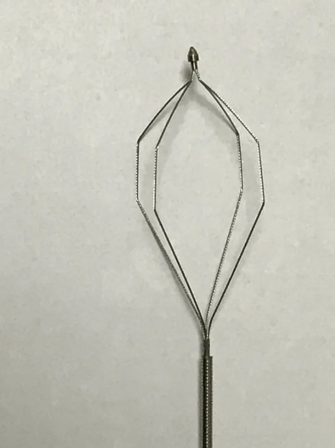 For Endoscopic spring tube reusable foreign body forceps net basket soft mirror different 1.8 / 2.4mm length can be customized
For Endoscopic spring tube reusable foreign body forceps net basket soft mirror different 1.8 / 2.4mm length can be customized