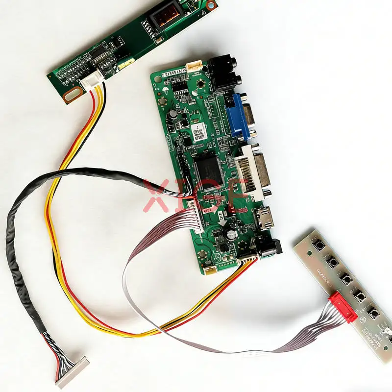 LCD Display Drive Board Fit LTN121AP02 CLAA121WA01 LTN121W1 LTN121AT02 1280*800 VGA+DVI+HDMI 1-CCFL LVDS 20-Pin 1280x800 Kit DIY
LCD Display Drive Board Fit LTN121AP02 CLAA121WA01 LTN121W1 LTN121AT02 1280*800 VGA+DVI+HDMI 1-CCFL LVDS 20-Pin 1280x800 Kit DIY