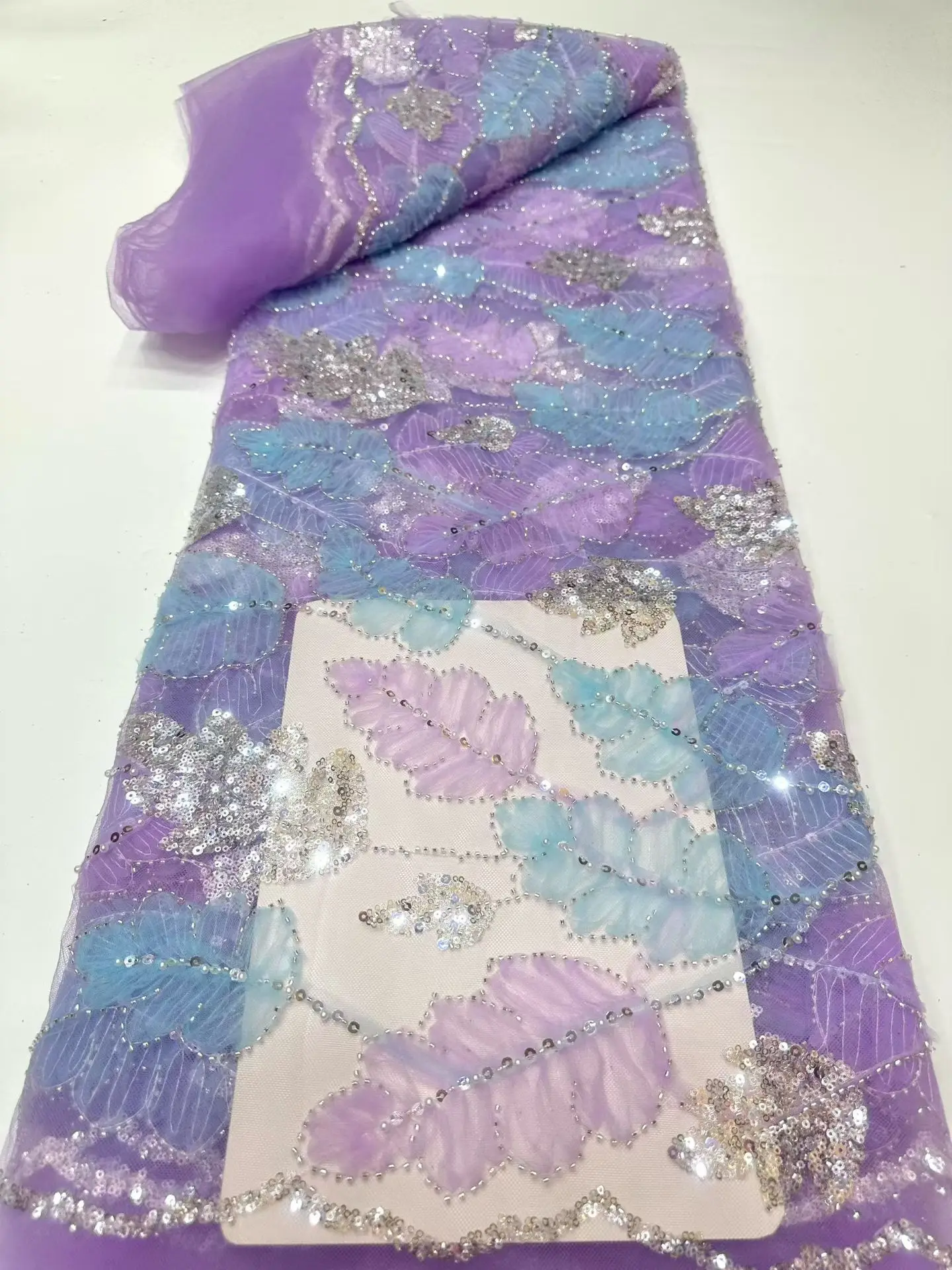 Purple African Groom Lace Fabric 2026 High Quality Sequin Embroidered Nigerian French Lace Fabric for Wedding Party Dress M470-1
Purple African Groom Lace Fabric 2026 High Quality Sequin Embroidered Nigerian French Lace Fabric for Wedding Party Dress M470-1