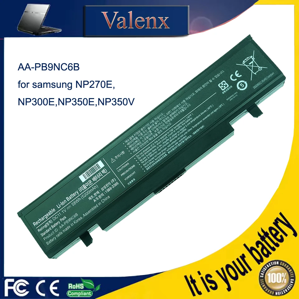 AA-PB9NC6B AA-PB9NS6B Аккумулятор для ноутбука Samsung NP270E NP300E NP350E NP350V NP355E5C
AA-PB9NC6B AA-PB9NS6B Аккумулятор для ноутбука Samsung NP270E NP300E NP350E NP350V NP355E5C