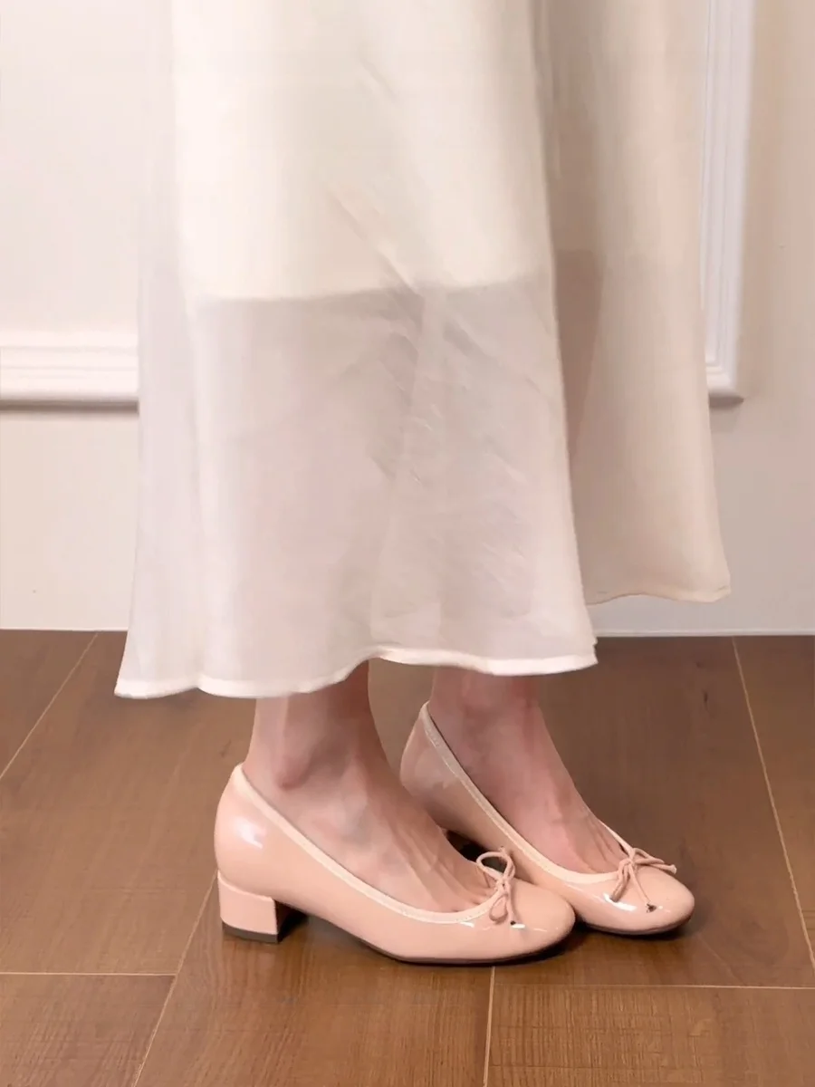 Korean Style Knot Square Head High Heel Shoes Women's Spring Autumn New Style Commute Thick Heel Shoes Slip-On
Korean Style Knot Square Head High Heel Shoes Women's Spring Autumn New Style Commute Thick Heel Shoes Slip-On