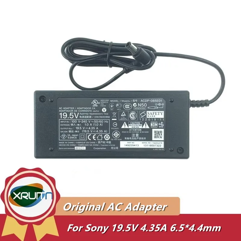New AC Adapter 19.5V 4.35A 85W Charger For Sony Bravia TV KDL-48R470B KDL-40R470B KDL-32R420B KDL-40W580B 149229611 ACDP-085E02
New AC Adapter 19.5V 4.35A 85W Charger For Sony Bravia TV KDL-48R470B KDL-40R470B KDL-32R420B KDL-40W580B 149229611 ACDP-085E02