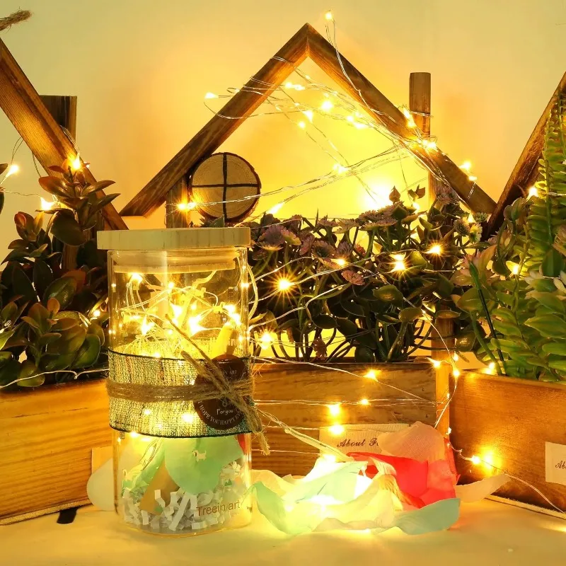 Solar Powered LED Copper Wire Lamp Waterproof Fairy Light String Suitable for Outdoor Festival Garden Party Decoration Lights
Solar Powered LED Copper Wire Lamp Waterproof Fairy Light String Suitable for Outdoor Festival Garden Party Decoration Lights