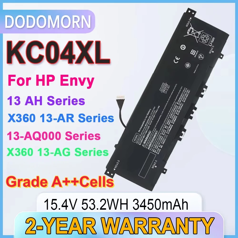 High quality KC04XL Battery For HP Envy X360 13M-AG 13-AR Envy 13-AH000 13-AQ000 L08544-1C1 KC04053XL
High quality KC04XL Battery For HP Envy X360 13M-AG 13-AR Envy 13-AH000 13-AQ000 L08544-1C1 KC04053XL