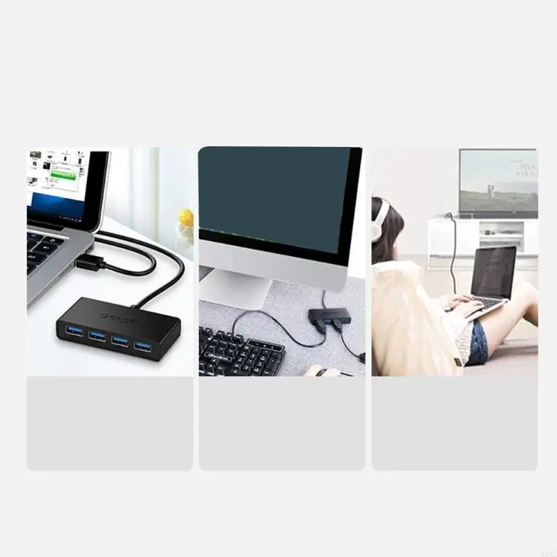 Lightweight Hub USB Adapter USB 4-Port External Splitter High Speed for USB Desk Lamp PC Laptop Computer Accessories
Lightweight Hub USB Adapter USB 4-Port External Splitter High Speed for USB Desk Lamp PC Laptop Computer Accessories