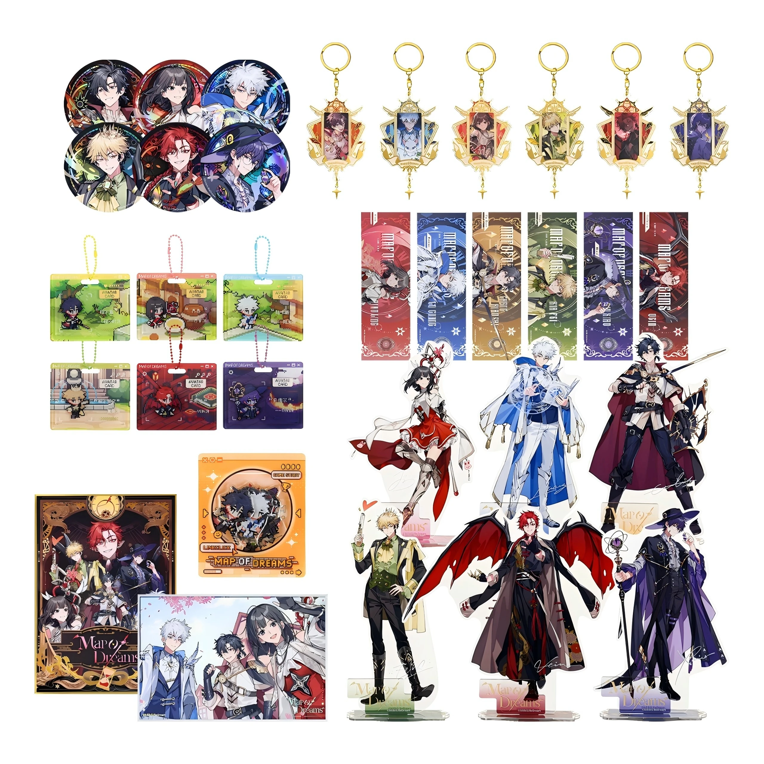 Sunsyea Link Click Shiguang Daili Ren Official Merch MXDT Series Acrylic Stand Badge Vein Liuxiao Felix Charles Lucas Jo
Sunsyea Link Click Shiguang Daili Ren Official Merch MXDT Series Acrylic Stand Badge Vein Liuxiao Felix Charles Lucas Jo