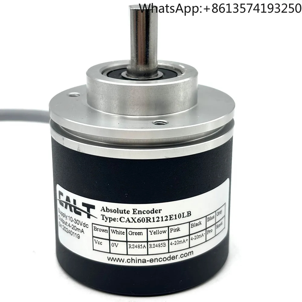 CALT 12 Bits Multi-turn 4-20mA output absolute rotary encoder CAX60R1212E10LB