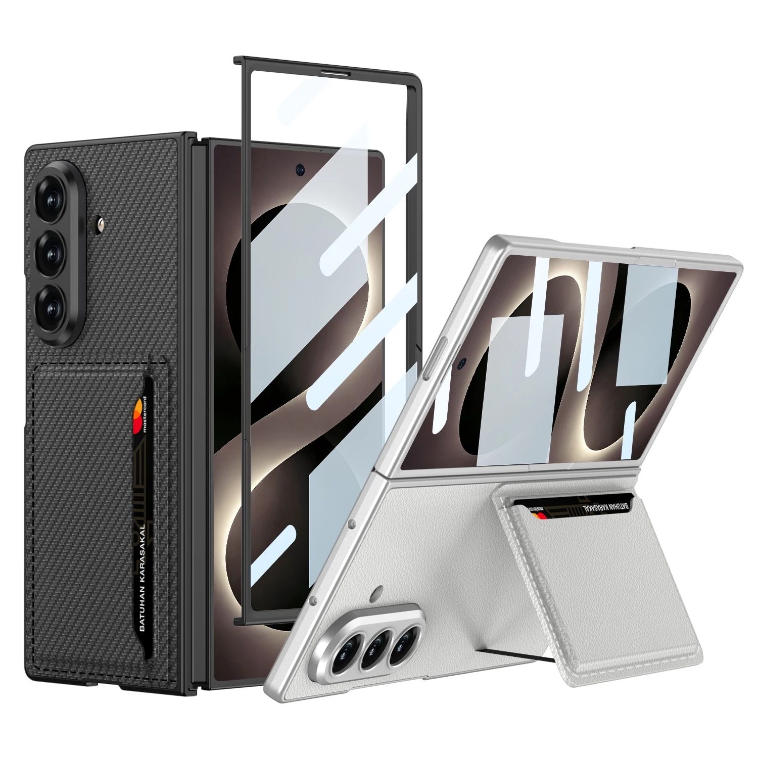 For Samsung Galaxy Z Fold 8 Case Leather Card Bag with Glass Film Mobile Phone Cover
For Samsung Galaxy Z Fold 8 Case Leather Card Bag with Glass Film Mobile Phone Cover