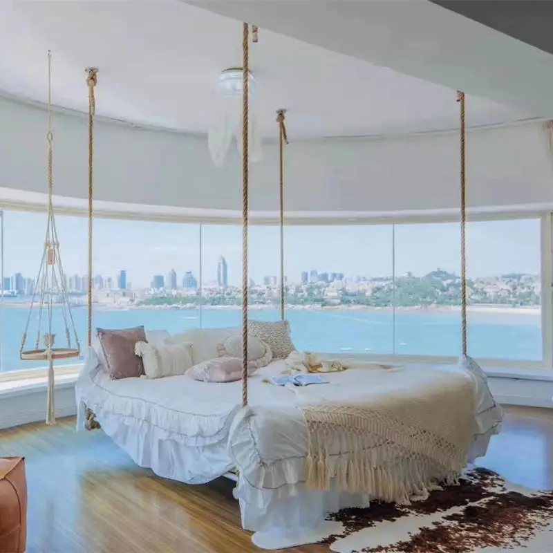 Custom. Homestay Hammock Same Style Indoor Bedroom Internet Celebrity Hammock Hotel Rocking Bed Home Bed
Custom. Homestay Hammock Same Style Indoor Bedroom Internet Celebrity Hammock Hotel Rocking Bed Home Bed