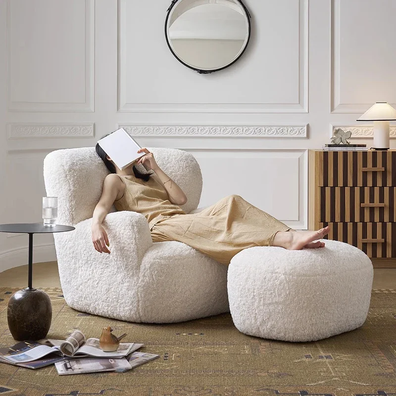 Lazy Lounge Sofa Living Room Chairs Vanity Luxury Recliner Modern Chairs Comfortable Ergonomic Fauteuil Postmodern Furniture
Lazy Lounge Sofa Living Room Chairs Vanity Luxury Recliner Modern Chairs Comfortable Ergonomic Fauteuil Postmodern Furniture