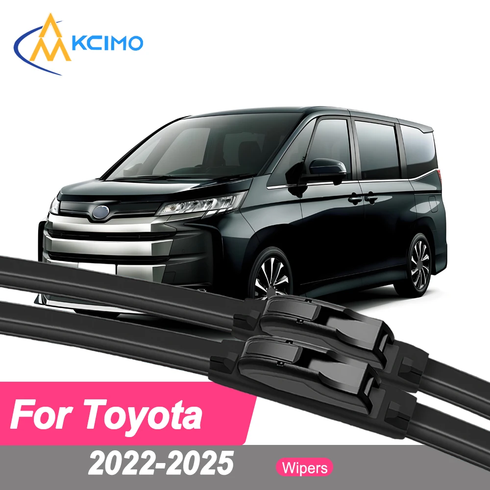 Premium Rubber Durable Silent Windshield Wiper Blades 2pcs for Toyota Noah R90 2022-2025 Voxy Landy Front Wiper Blades Set
Premium Rubber Durable Silent Windshield Wiper Blades 2pcs for Toyota Noah R90 2022-2025 Voxy Landy Front Wiper Blades Set