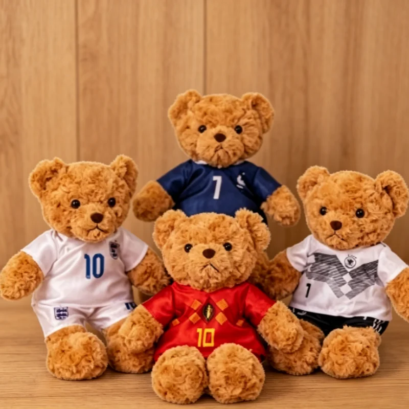 European Cup Football Bear Doll Customizable Player Premier League Fan Doll Teddy Bear Plush Toy Event Commemorating Gifts
European Cup Football Bear Doll Customizable Player Premier League Fan Doll Teddy Bear Plush Toy Event Commemorating Gifts